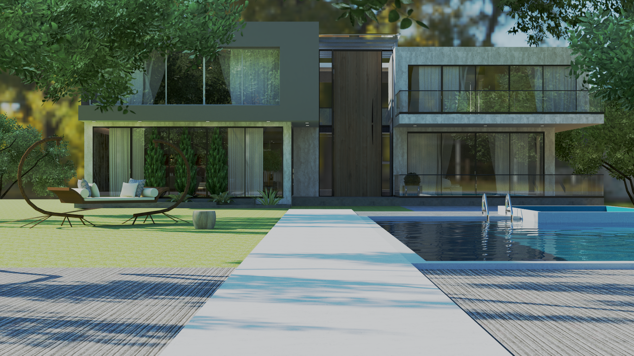 Detalle de construcción e interiorismo realizado por Estudio Mitta